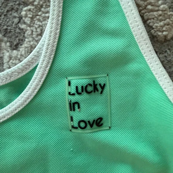 Lucky in Love Multicolor women tennis set top and skirt - Picture 3 of 4